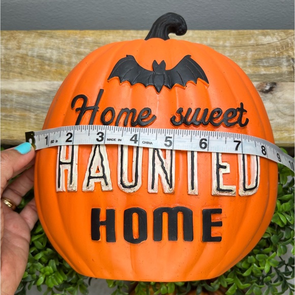 Halloween Fall Holiday Table Decor Resin Pumpkin, Skeleton,  Fake Book NEW - Picture 6 of 13